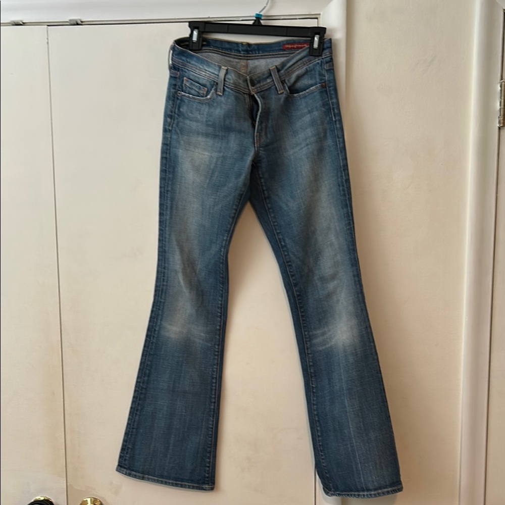 Citizens Of Humanity Indigo Wide Leg Jeans